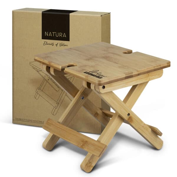 The Branding Business_custom__ NATBBB_ NATURA Bamboo Folding Wine Table_gift option