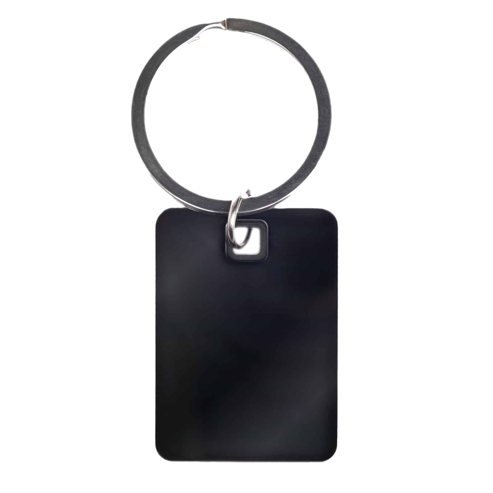 Rectangle Stainless Steel Keytag - Image 2