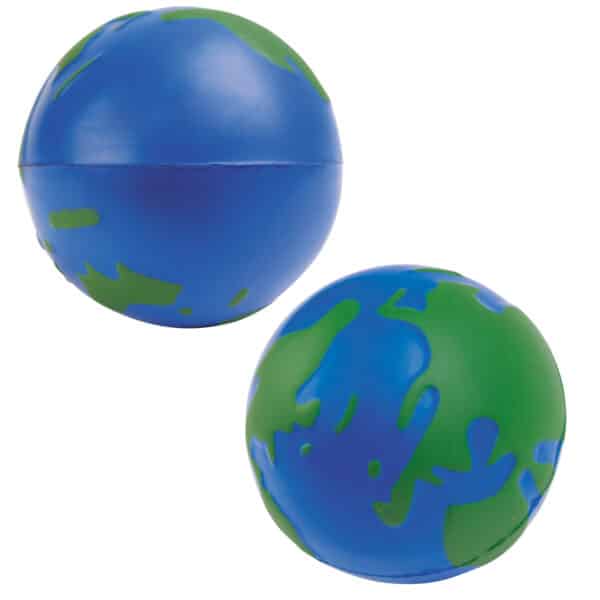 2 Colour World Globe Stress Reliever - Image 2