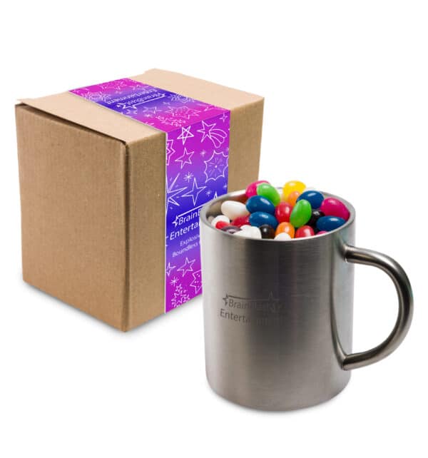 Assorted Colour Mini Jelly Beans in Java Mug - Image 2